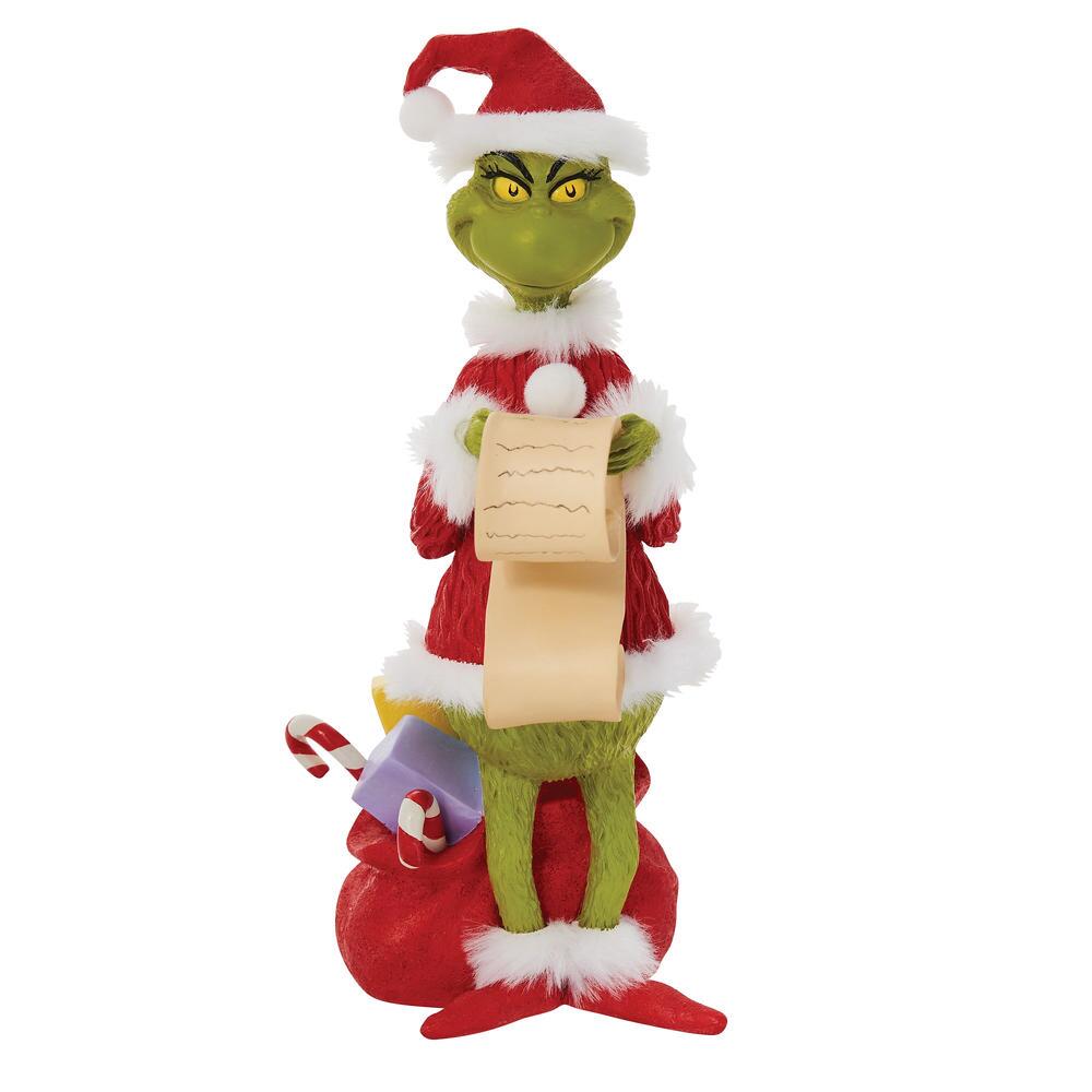 Department 56 Grinch Checking His List Figurine